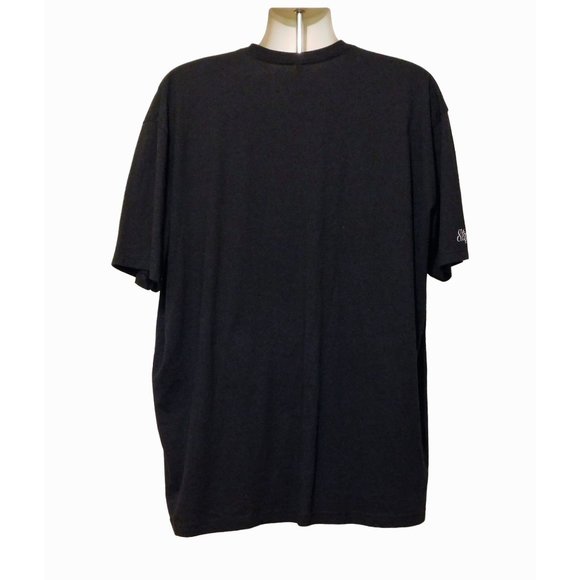 Stay Zero Foxtrot Tee Shirt 3XL Black Skull Short Sleeve Polyester Cotton - Picture 5 of 8